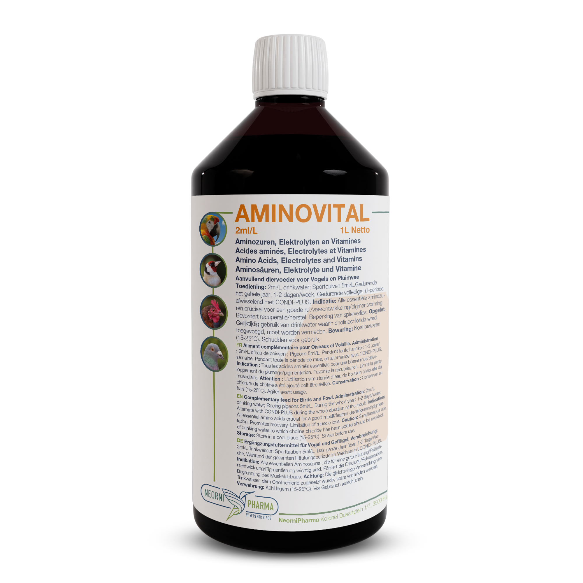AMINOVITAL: Recovery, moult & muscle recovery