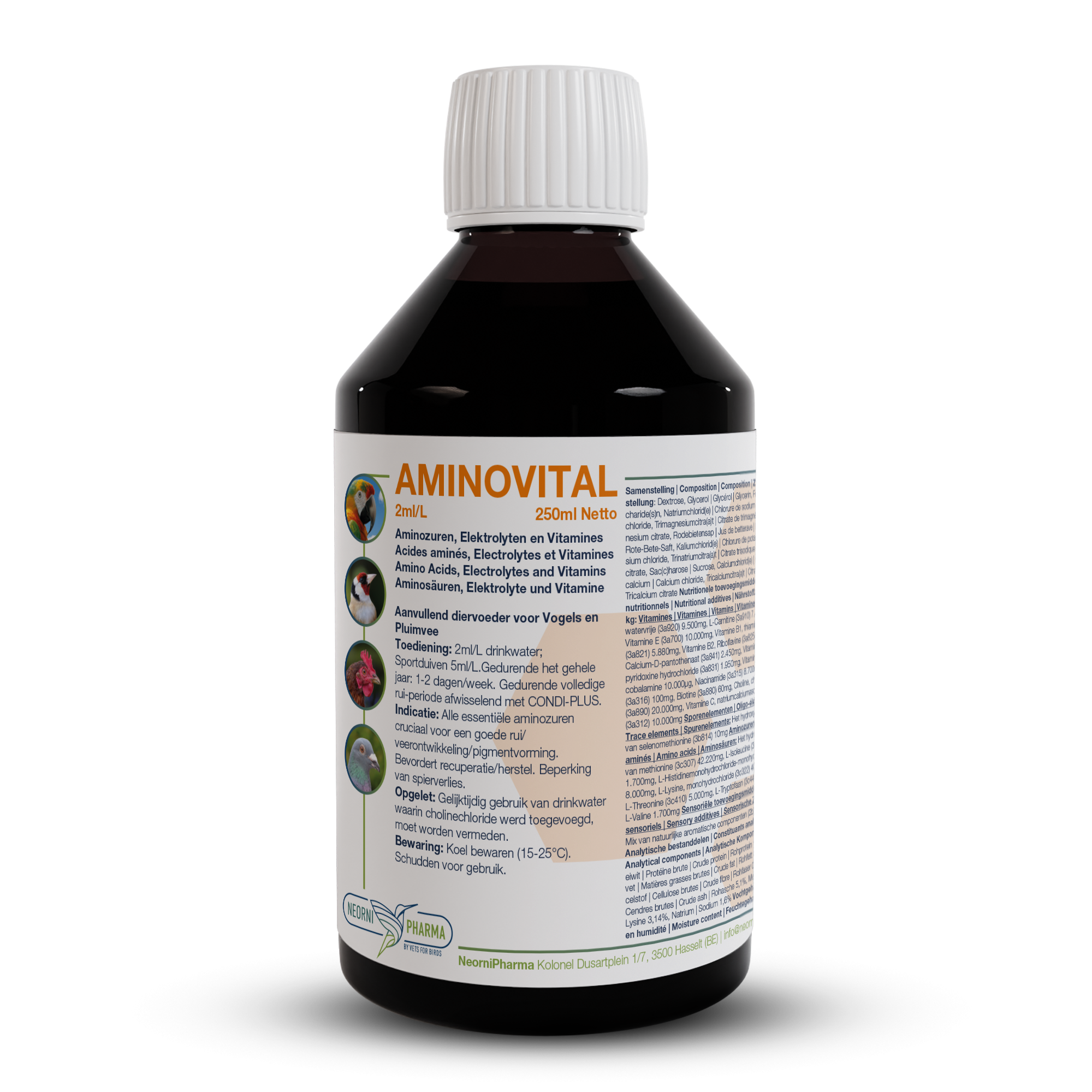 AMINOVITAL: Recovery, moult & muscle recovery