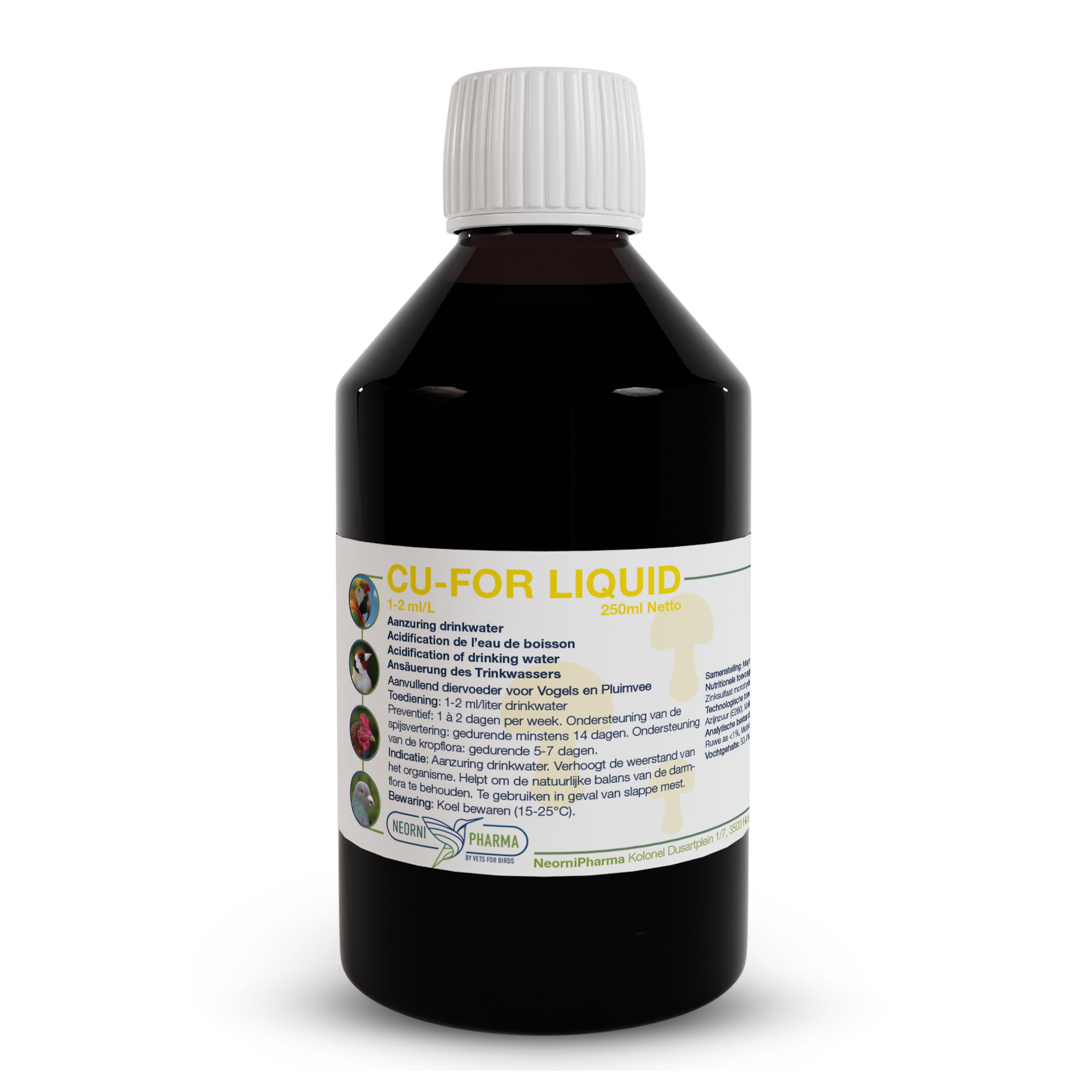 CU-FOR LIQUID: Acidification of drinking water