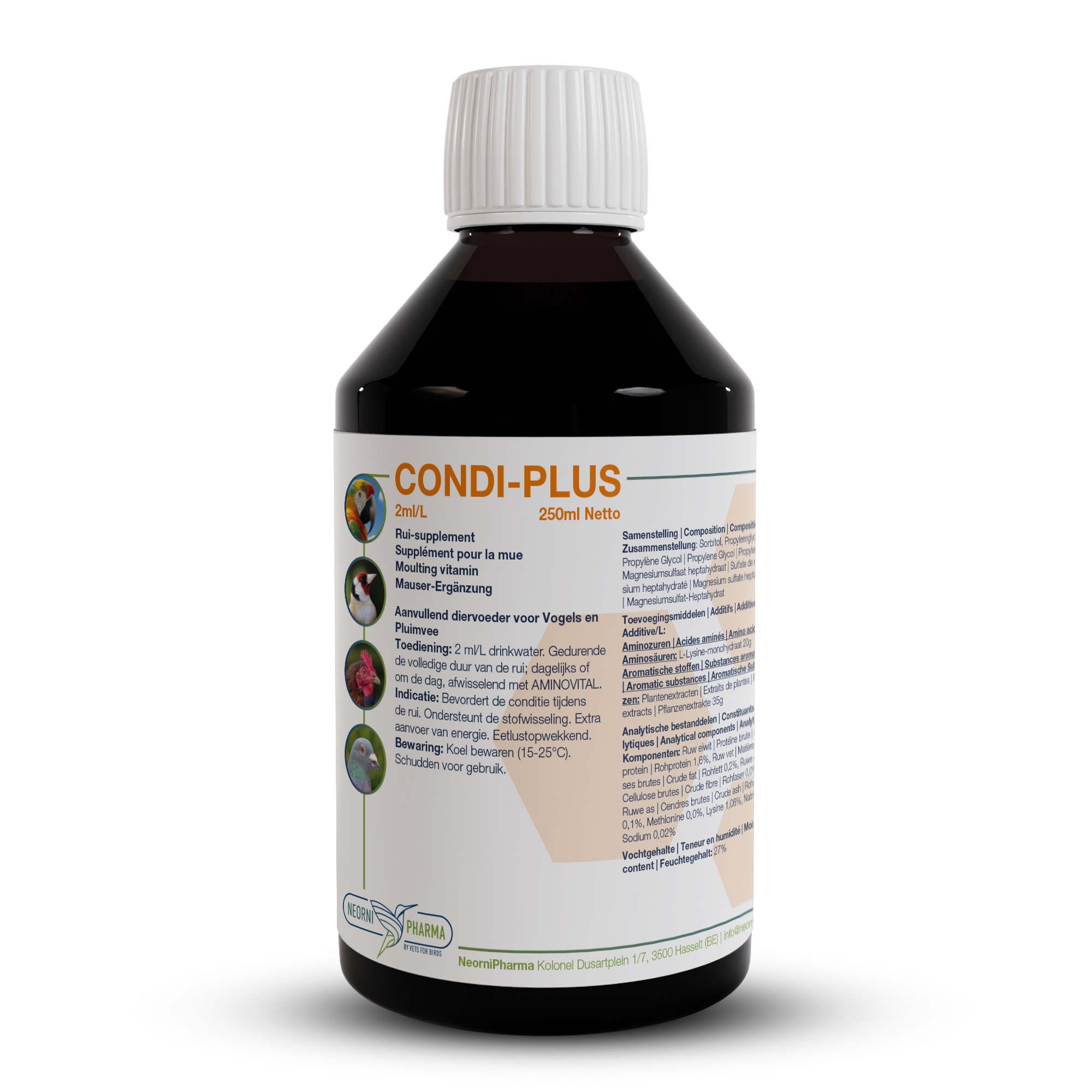 CONDI-PLUS: Support during moulting