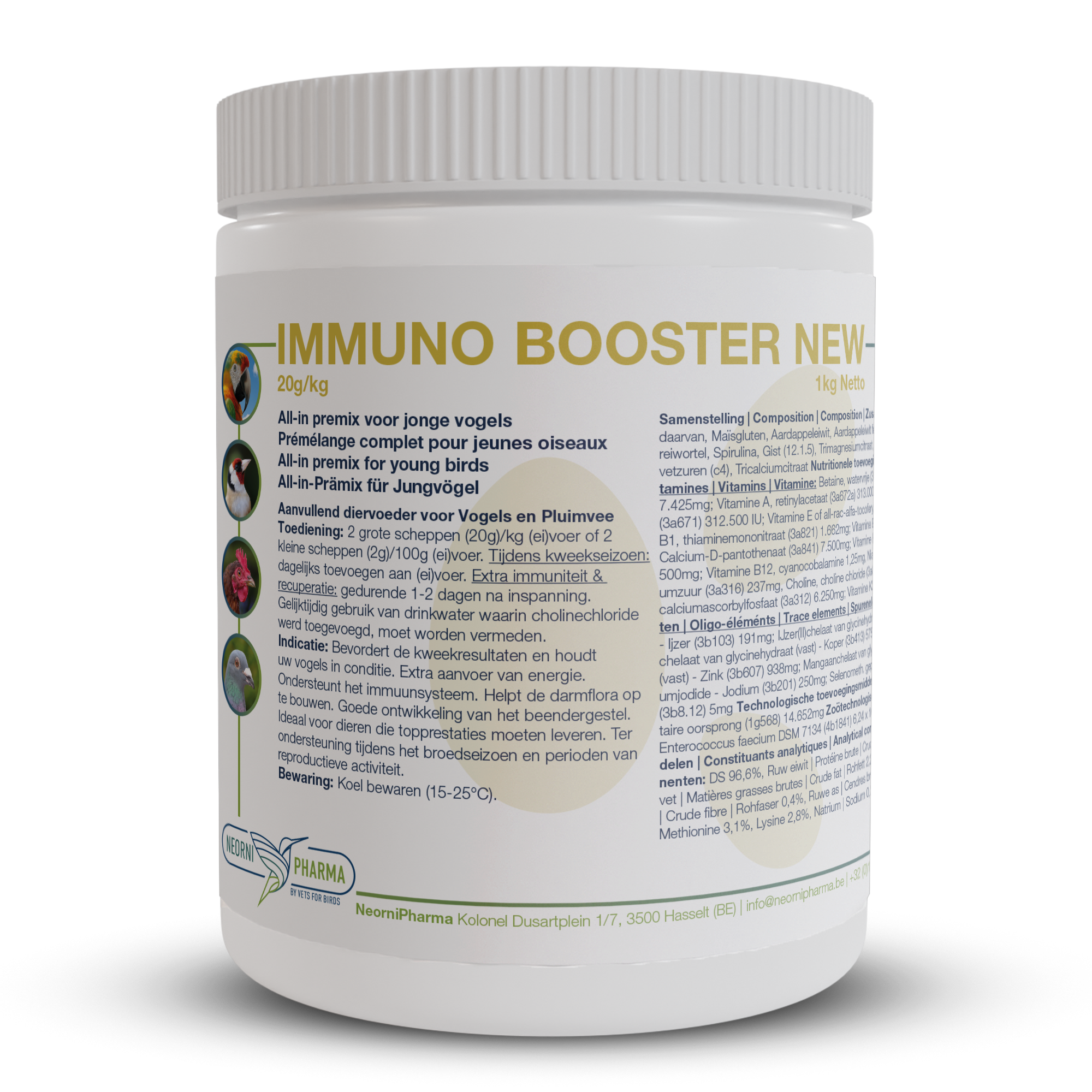IMMUNO BOOSTER NEW: Complete support for growth & breeding