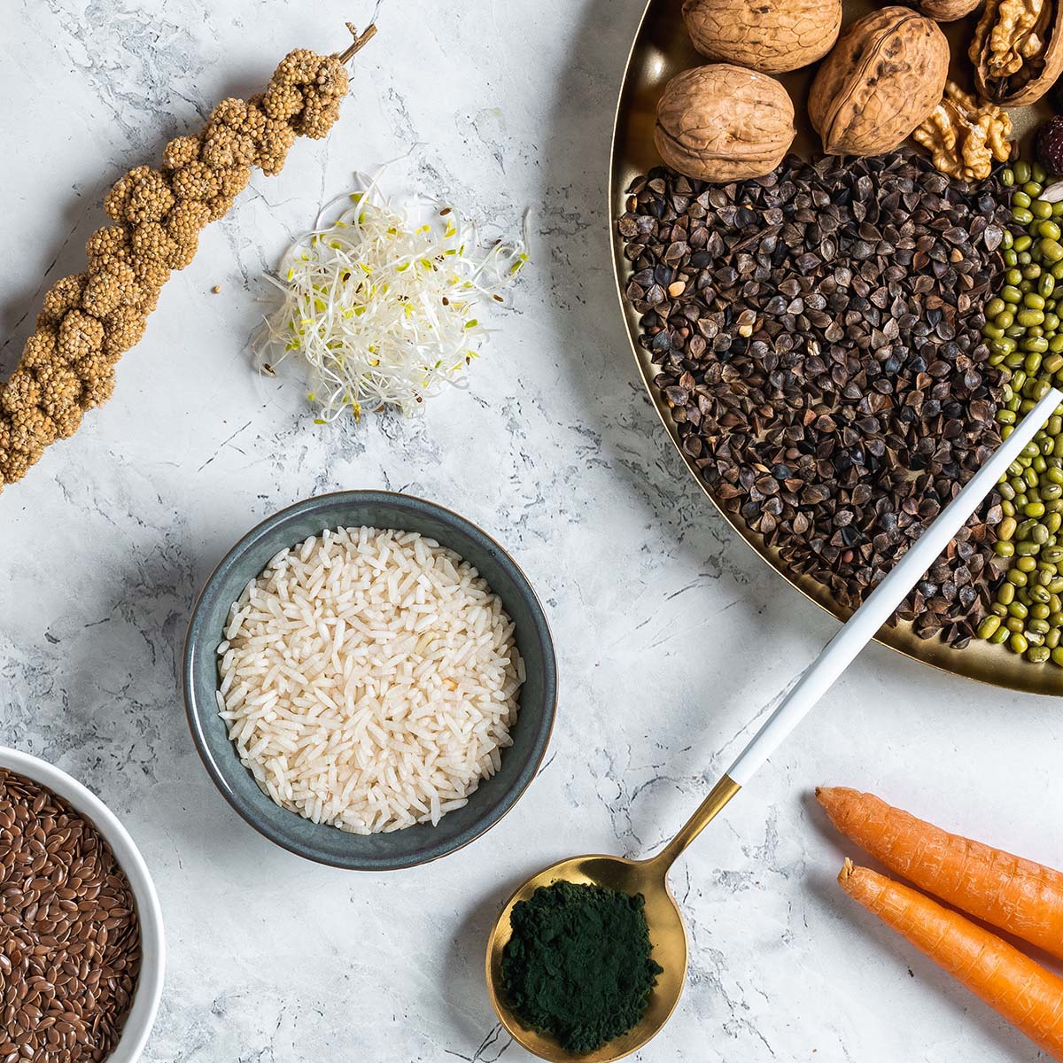 Pellets aux noix pour petites espèces de perroquets
